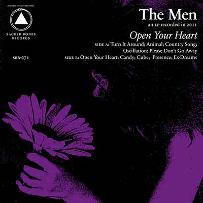 An image of the album art for The Men's Open Your Heart