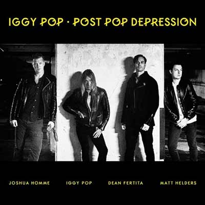 The album art for Iggy Pop's Post Pop Depression