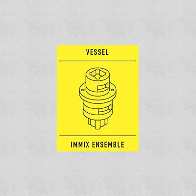 The album art for Immix Ensemble & Vessel's debut EP, Transition