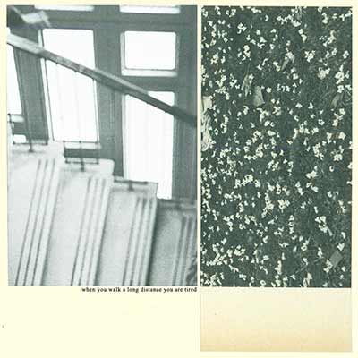 The album art for Mothers' When You Walk A Long Distance You Are Tired