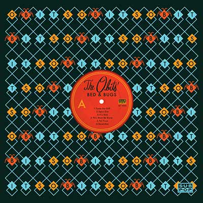 The album art for Obits' Bed & Bugs