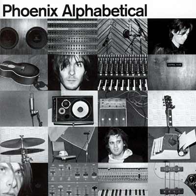 The album art for Phoenix's Alphabetical