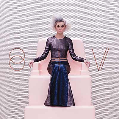 The album art for St. Vincent's self-titled record