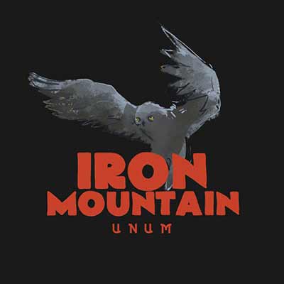 The vinyl album art for Iron Mountain's Unum