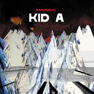 The album art for Radiohead's Kid A