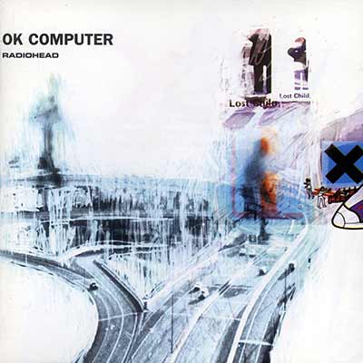 The album art for Radiohead's OK Computer