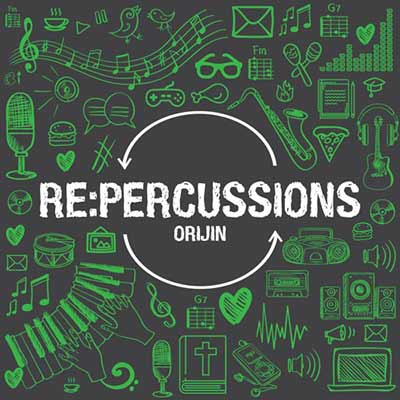 The album art for Orijin's Re:Percussions