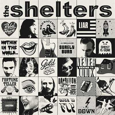 The album art for The Shelters' self-titled debut album