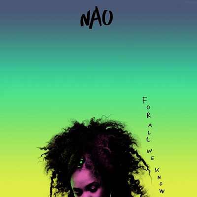 The album art for NAO's debut record, For All We Know