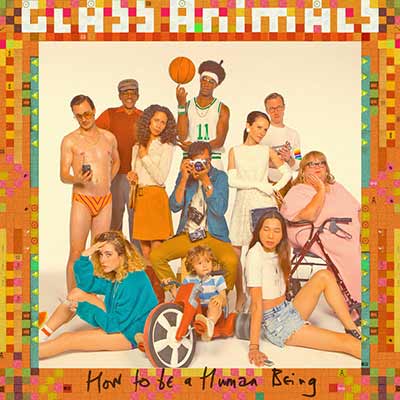 The album art for Glass Animals' How to Be a Human Being