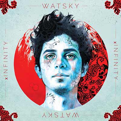 The album art for Watsky's x Infinity